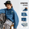 MANHOJIA【哈灵顿夹克】儿童外套春新品设计感学院复古格纹外套 商品缩略图2