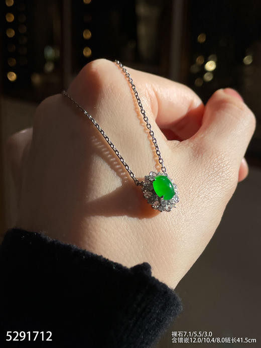 5291712，蛋面锁骨链。具体价格微信咨询 商品图5