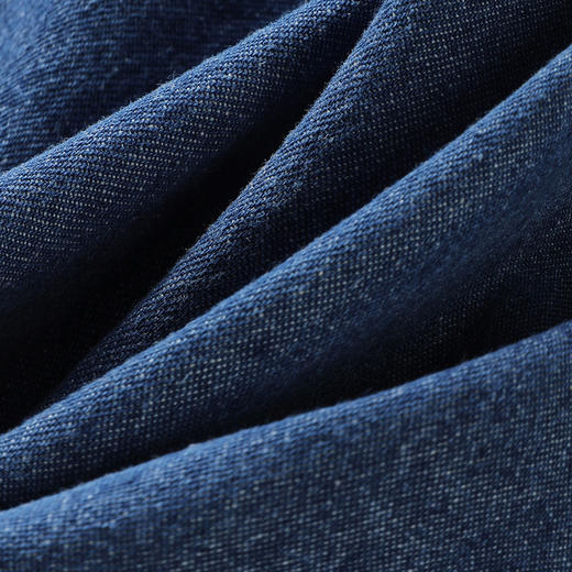 GXG男装25夏季经典胸前口袋设计日常休闲百搭翻领短袖牛仔衬衫K&C 商品图9