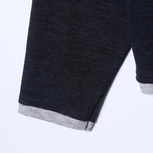 OAS2801SDSA男士秋冬新款痞帅男装韩版撞色拼接针织长袖卫衣拉链开衫百搭 商品图4