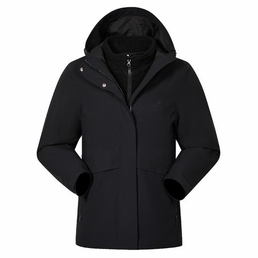 【春上新】 【9折】6楼吉普JEEP女式冲锋衣抓绒两件套J532194003吊牌价1899折后价1709 商品图1