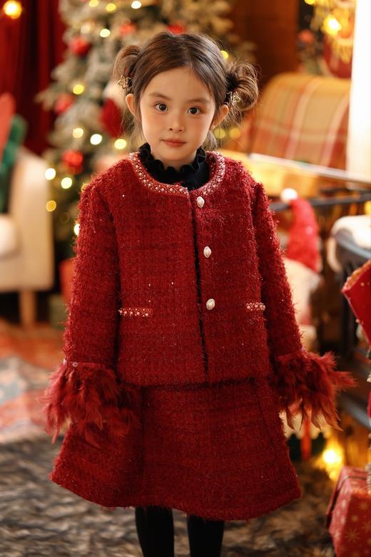 星光礼服裙、星光外套、袖口珍珠打底衫 商品图6