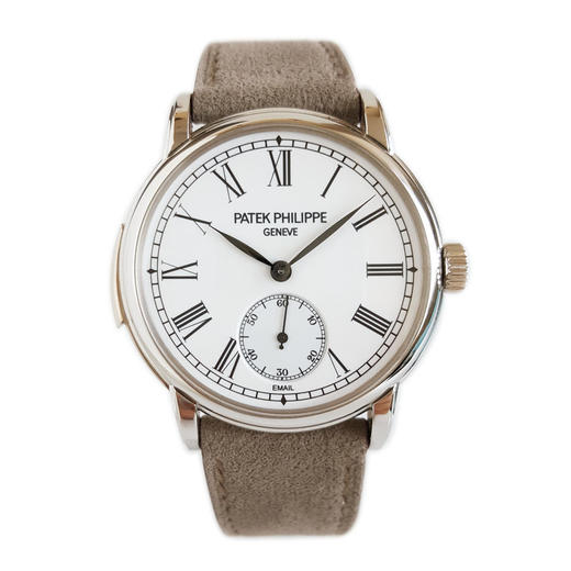 【95新】PATEK PHILIPPE 百达翡丽5078P自动机械机芯三问38MM（男款）超级复杂功能时计系列铂金PT950 120126LV88 商品图0