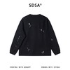 2616010SDSA男士秋冬新款痞帅男装简约时尚泼墨印花圆领长袖T恤百搭时尚 商品缩略图5