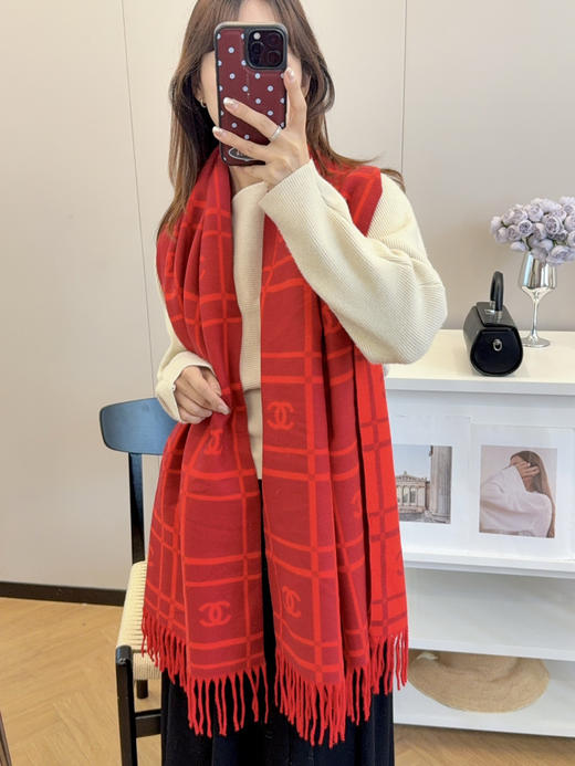 秋冬特惠💰150 香奈儿围巾 秋冬男女同款 商品图1