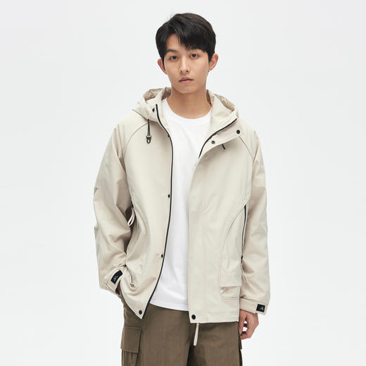 GXG男装春季时尚休闲男士舒适百搭连帽夹克运动外套K&C 商品图9