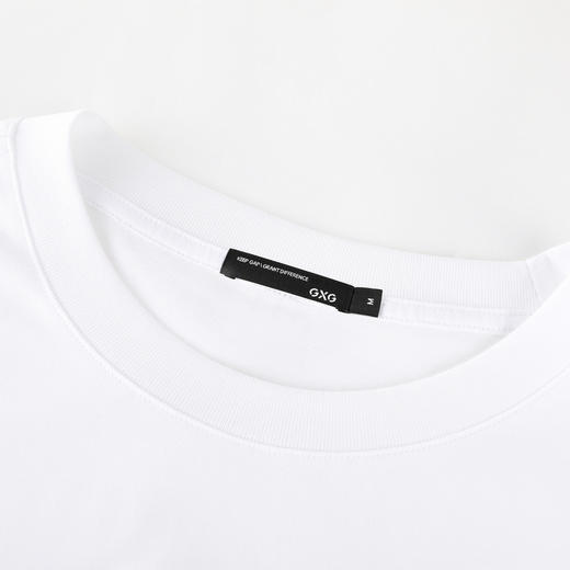 GXG男装【字母小熊】春季男女同款时尚圆领纯棉长袖t恤上衣K&C 商品图5