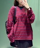 中性款条纹长袖T恤ho020 商品缩略图4