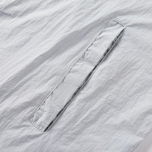 GXG男装25夏季舒适透气时尚拼接百搭情侣款连帽防晒服K&C 商品图9