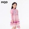 【秒2】【MQD】女童国风优雅小香风网纱长袖连衣裙 商品缩略图1