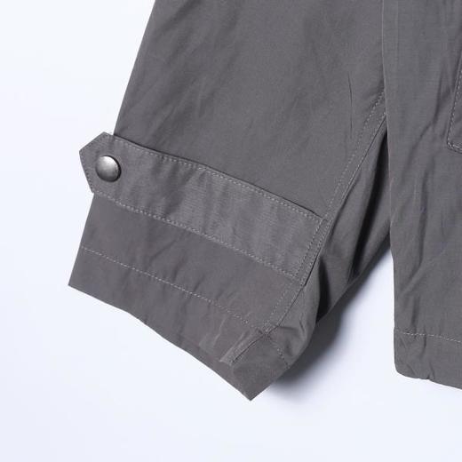 OAS2812SDSA男士秋冬新款痞帅男装韩版简约纯色按扣立领连帽夹克外套百搭 商品图4