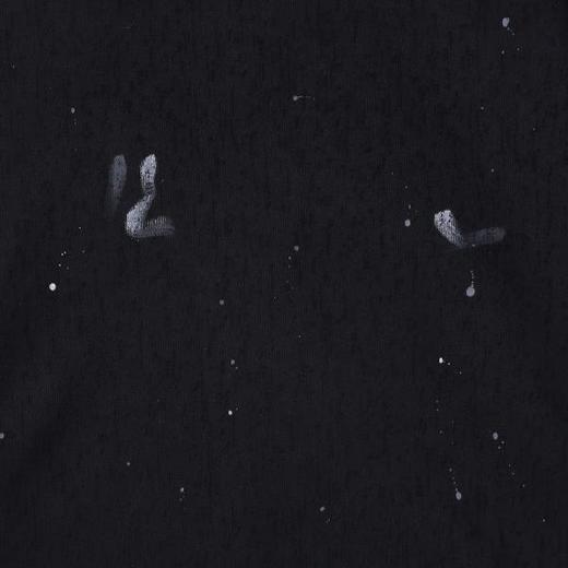 2616010SDSA男士秋冬新款痞帅男装简约时尚泼墨印花圆领长袖T恤百搭时尚 商品图3