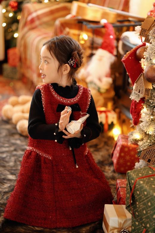 星光礼服裙、星光外套、袖口珍珠打底衫 商品图2