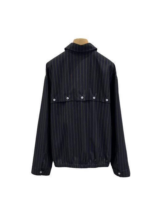 女款短款条纹夹克外套 可配套装he017 商品图1