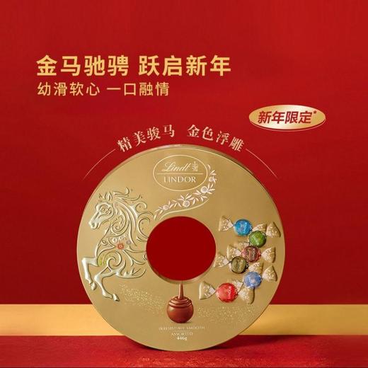MM 瑞士莲软心精选巧克力马驰金运圆满听446g 商品图0