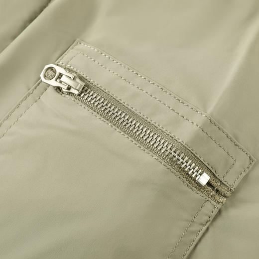 GXG男装秋季简约百搭防风拉链门襟休闲棒球服男式夹克外套K&C 商品图10