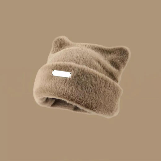 裁缝学苑AS624毛绒小熊耳朵帽子纸样女装护耳针织帽子样板 商品图1