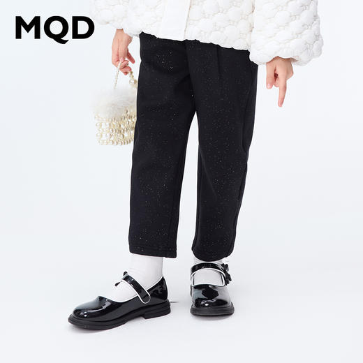 【秒3】【MQD】女童冬季精致浪漫休闲束脚针织长裤 商品图2
