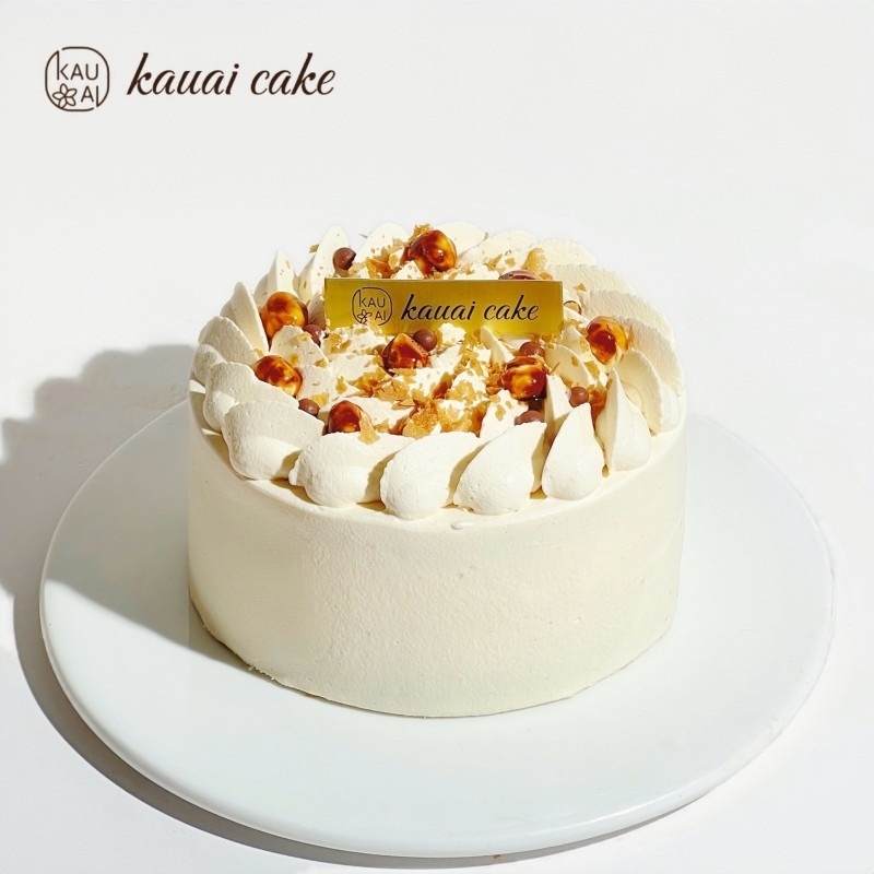 焦糖榛果蛋糕 坚果咸甜口生日蛋糕-6寸