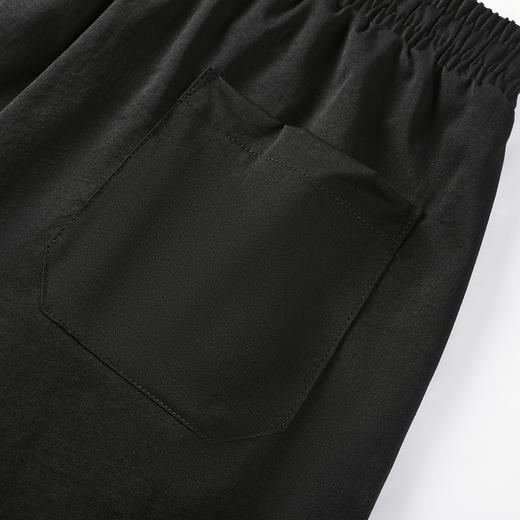 GXG男装25夏季舒适顺滑经典抽绳拼接百搭运动休闲短裤K&C 商品图12