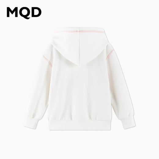 【秒3】【MQD】女童冬季甜美蝴蝶印花休闲连帽卫衣 商品图4