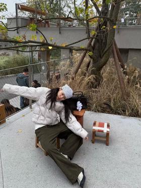 干干净净的羽绒服