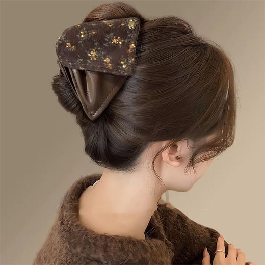 淡雅碎花三角抓-纪念日百货门店同款168643544 商品图0