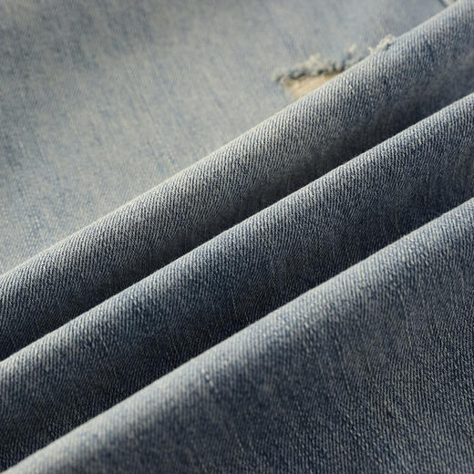 GXG男装秋季时尚潮流破洞款男式百搭牛仔休闲直筒长裤K&C 商品图11