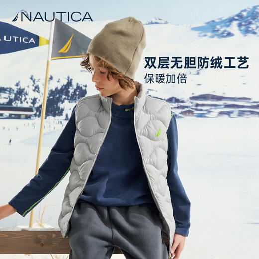 NAUTICA诺帝卡童装 梭织羽绒马甲 NK330305 商品图2