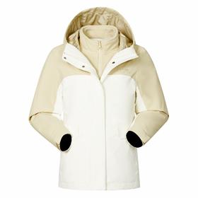 【春上新】 【9折】6楼吉普JEEP女式冲锋衣抓绒两件套吊牌价1899折后价1709