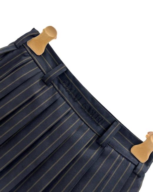 女款条纹百褶半裙 可配套装he017 商品图2