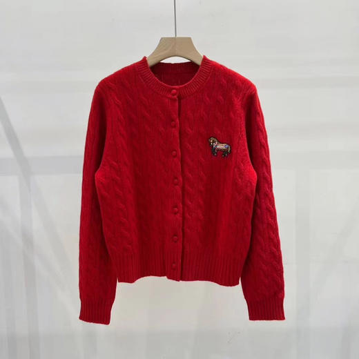 SHG99471生肖小马开衫 商品图2
