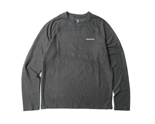 原单正品 Mont-Bell 美山羊绒打底衫 男女同款 胸前小标印花 手感非常好 亲肤软糯  弹性极佳 吸湿排汗+抑味 适合寒冬和各项户外活动 
灰色S-XXL 
清货特价 商品图0