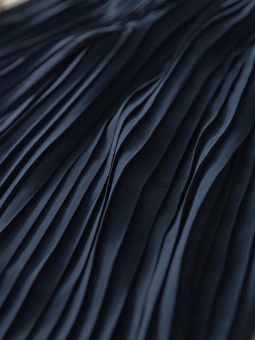 「断码清仓」夏季大码女装双层七分百褶阔腿裤 L码  ZFYY314 商品图3