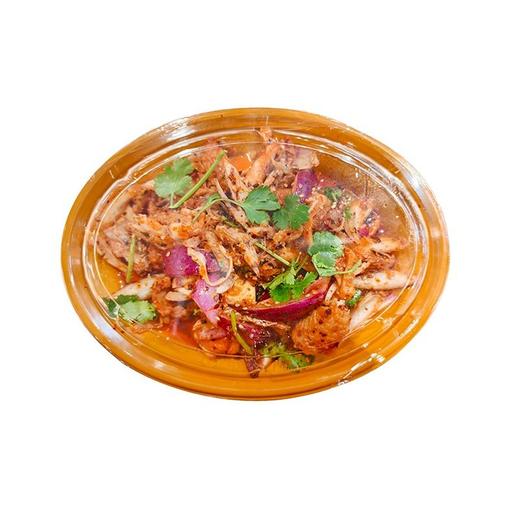 【招牌自制】酸甜手撕鸡（约400g) 商品图0