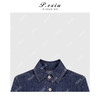 04-6潘依绣丁丁宠粉天丝-亚麻复古水洗翻领牛仔衬衫外套S66399 商品缩略图2