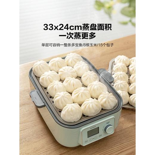 BUYDEEM北鼎电蒸锅不锈钢蒸炖一体多功能家用蒸锅全自动预约早餐机蒸箱G67/G68【2月13号停发2月24号恢复发货】 商品图6