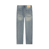 GXG男装秋季时尚潮流破洞款男士百搭牛仔休闲直筒长裤K&C 商品缩略图5