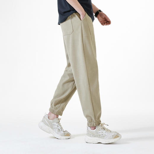 GXG男装秋冬束脚休闲裤男士时尚百搭运动风卫裤K&C 商品图10