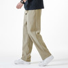 GXG男装时尚松紧腰系绳简约百搭纯色直筒男式休闲裤K&C 商品缩略图6