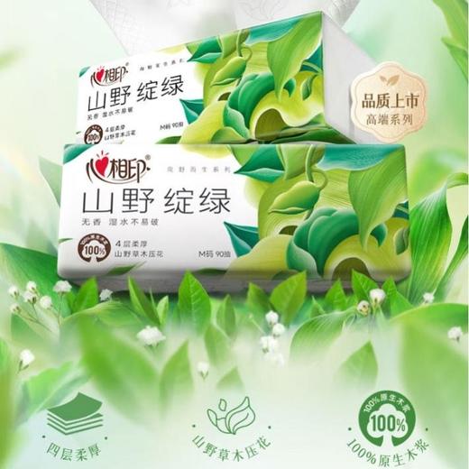 心相印 向野而生90抽四层抽纸 单包装 商品图3