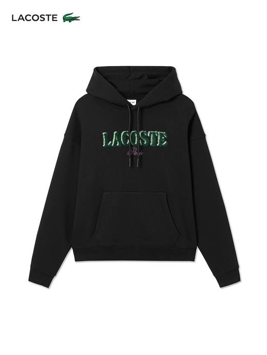 【6.2折】5楼LACOSTE法国鳄鱼男装25秋季新款时尚简约连帽卫衣|SH5464-98-031吊牌价1590惊爆价990 商品图1