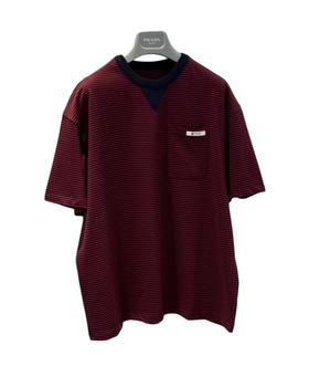 女款条纹短袖T恤ho020