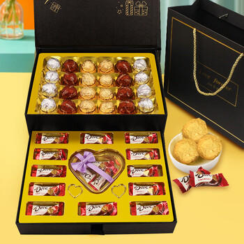 德芙典趣 巧克力礼盒 319g 休闲零食 生日礼物送女友老婆闺蜜 伴手礼 /休闲食品 /巧克力 /混合巧克力 商品图2