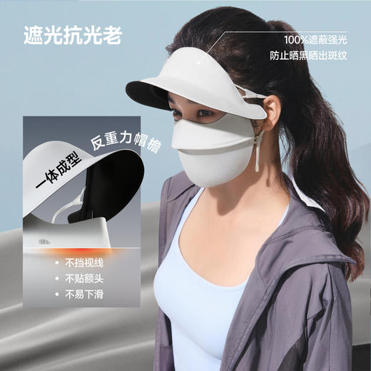 【春上新】【新品】6楼蕉下帽檐款防暴晒面罩MP343吊牌价179 商品图2