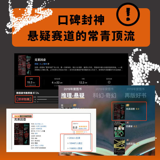 【限量刷边+5张线索卡】克莱因壶（豆瓣8.8分悬疑神作｜推理悬疑爱好者必读｜《克莱因壶》全新精装修订版） 商品图1