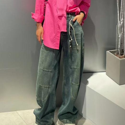 NC时尚复古弯刀设计感休闲裤50723 秋季 003523201167 商品图0