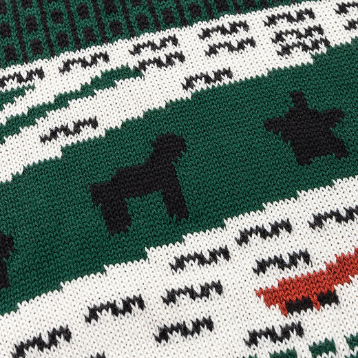 【秒2】【MQD】男童冬季时尚复古图案圆领针织衫毛衣 商品图3