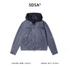 56012SDSA男士秋冬新款痞帅男装韩版度过拼接撞色连帽夹克外套百搭嘻哈 商品缩略图1