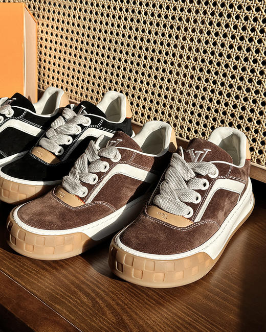 部分现货 THS-限时 驴家 Tilted 饼干鞋 复古时尚热款运动鞋 2色 BZ1281 商品图2